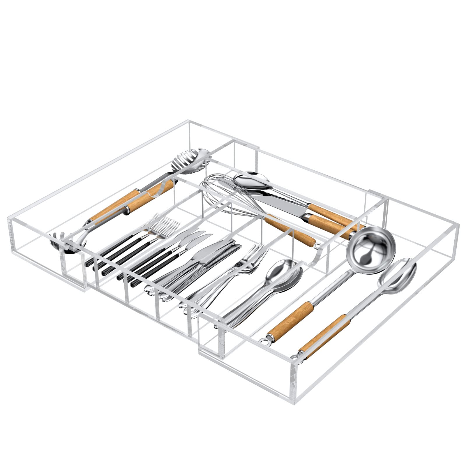NIUBEE tray edge details highlighting polished finish and sturdy construction