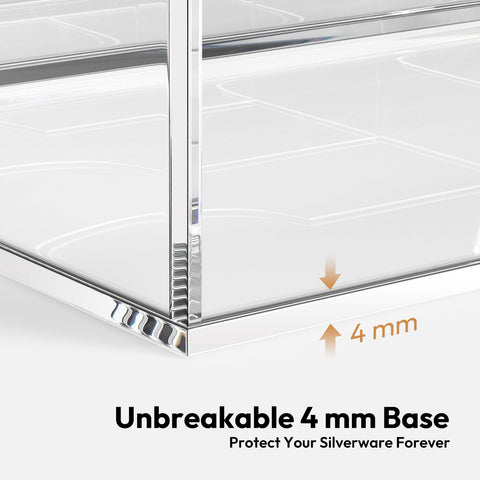 NIUBEE tray on kitchen counter illustrating stylish, clutter-free storage