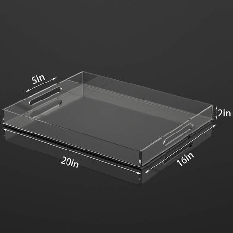 NIUBEE tray side handle close-up for secure carrying benefit
