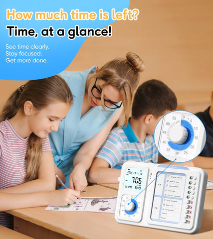 Nixroork on a study desk in use boosting concentration during homework