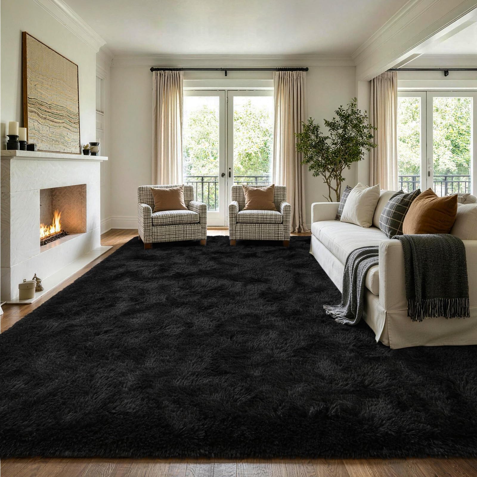 Noahas underside showing non-slip backing that keeps rug securely in place