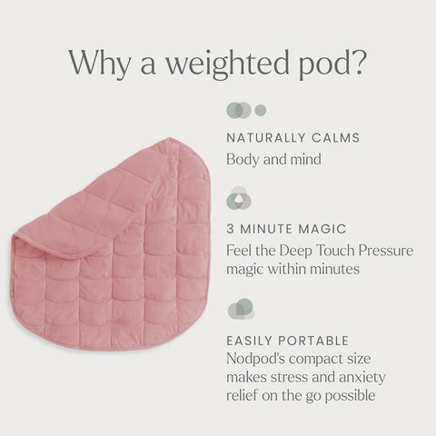 nodpod body stitching detail shows secure seams and durable bead containment benefit