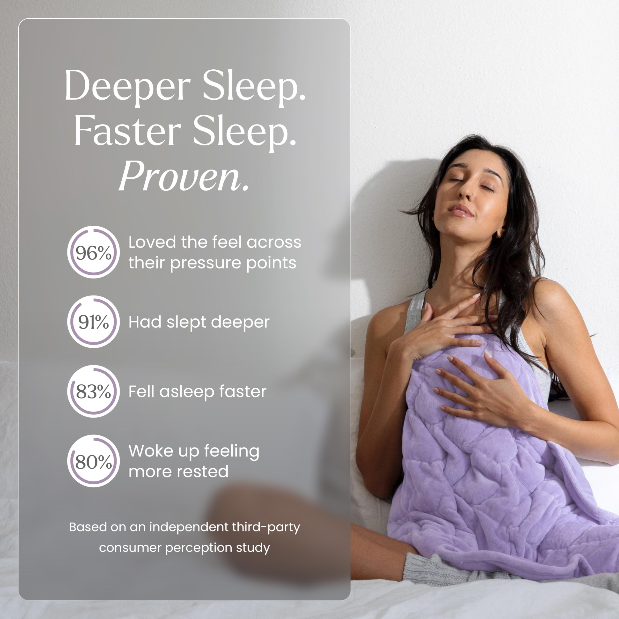 nodpod Body draped on sofa while person relaxes, illustrating use for lounging