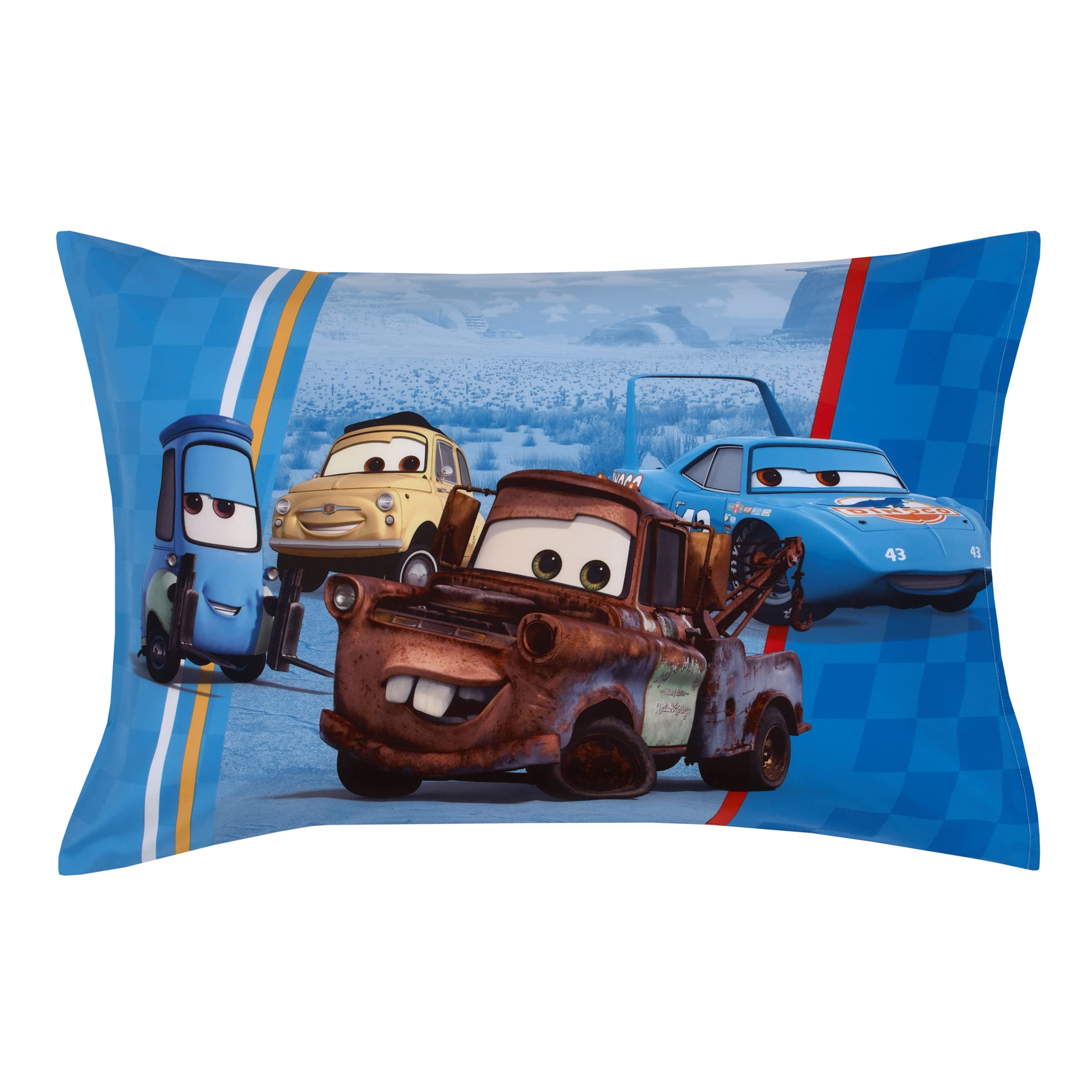 NoJo full bed in kids room creating a playful Cars atmosphere