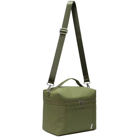 NOL bag next to water bottle showing scale and everyday portability