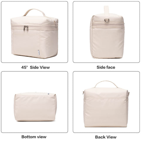 NOL cream fabric texture showing water-resistant nylon and durable finish