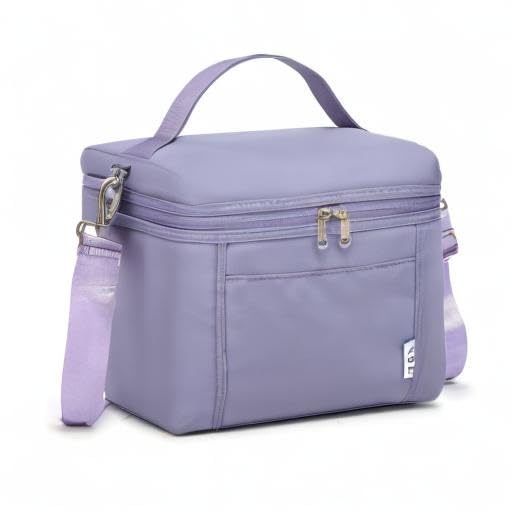 NOL lunch bag fabric with water droplets demonstrating waterproof protection