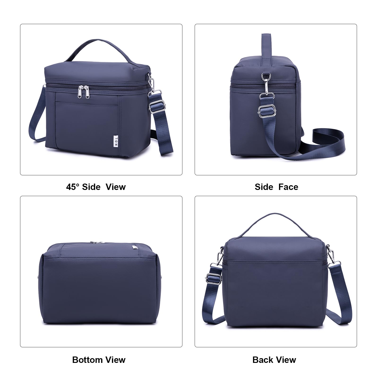 NOL waterproof nylon surface repelling water to protect contents from spills