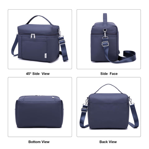 NOL waterproof nylon surface repelling water to protect contents from spills