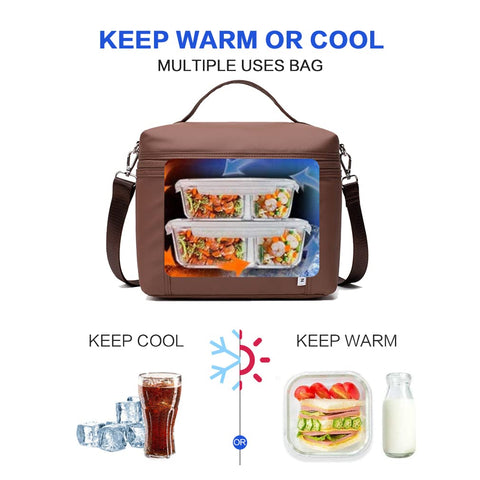 NOL open main compartment showing insulation and storage capacity benefit