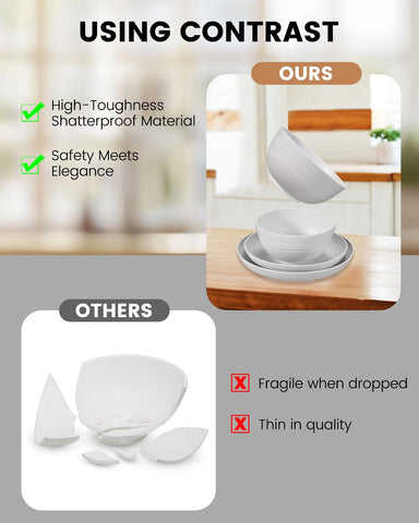NoorooCare picnic setup on blanket demonstrating outdoor-ready, unbreakable tableware