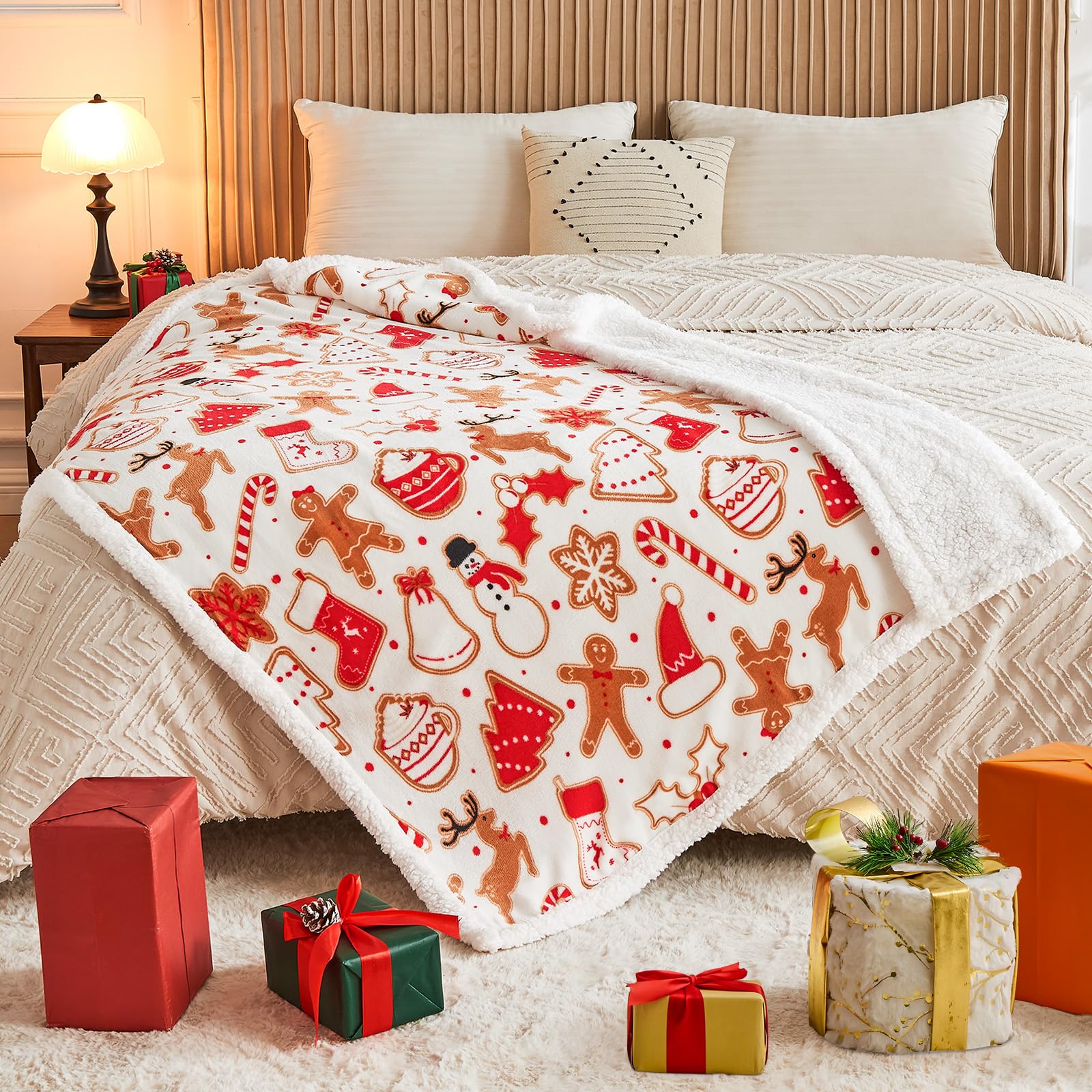 NORD ECO folded blanket packaging display ready for gifting convenience