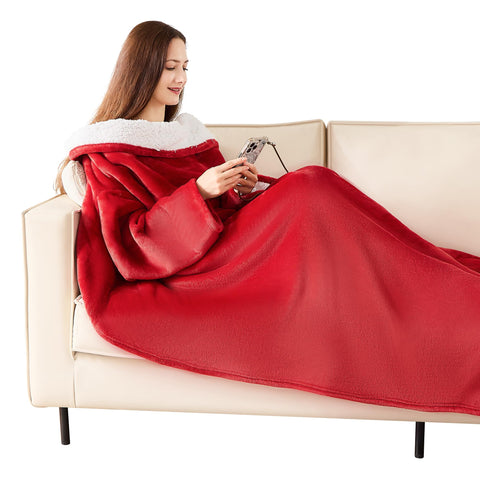 NORD ECO front view showing full wearable blanket coverage and comfort