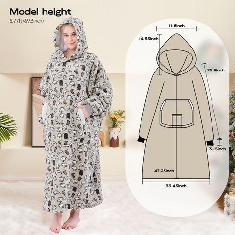NORD ECO hood and collar shape offering head warmth and cozy neckline