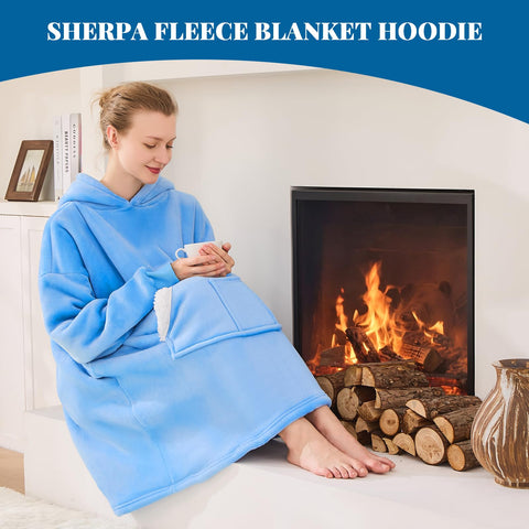 NORD ECO oversized hood shown up close providing head and neck warmth and comfort