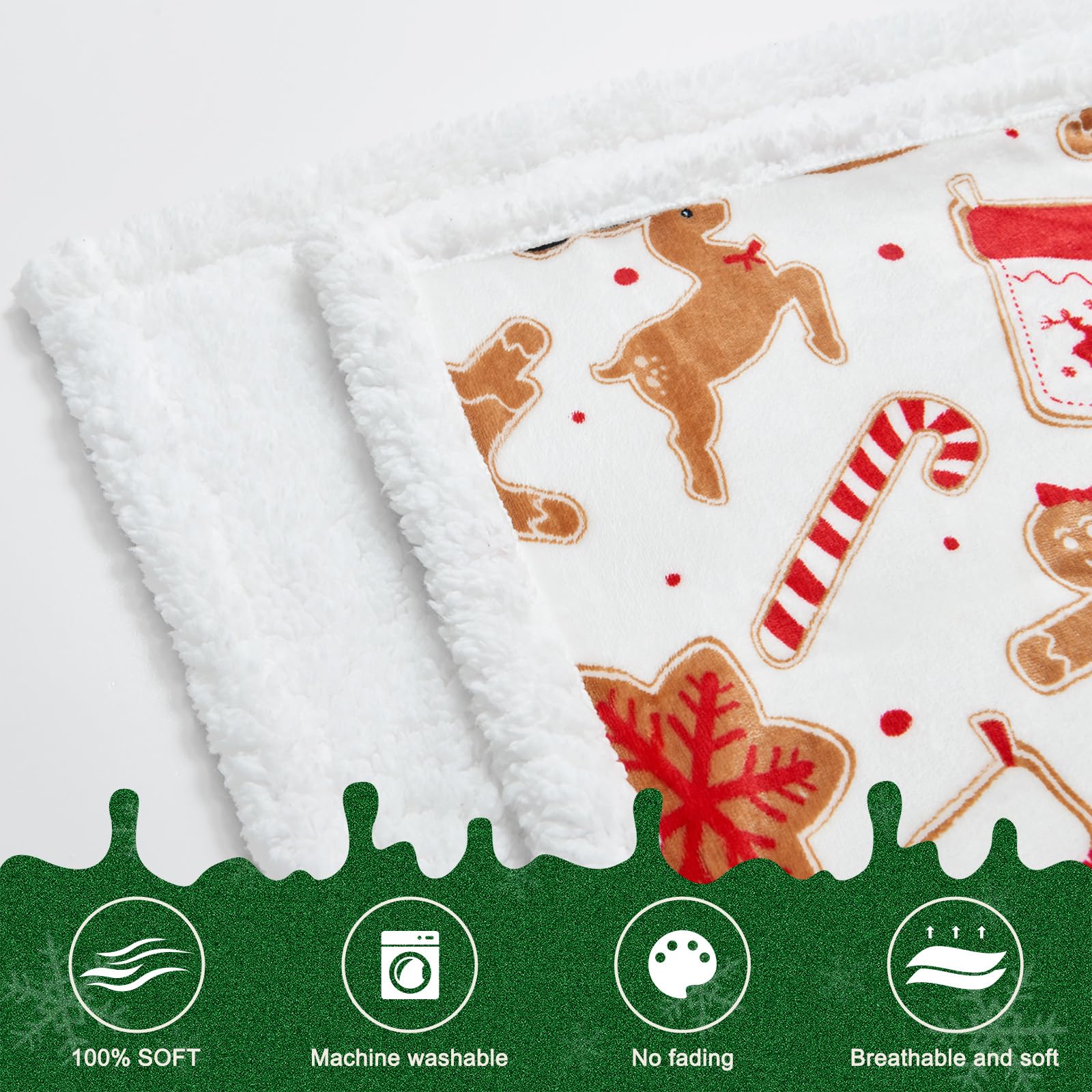 NORD ECO throw on sofa lifestyle scene adding seasonal decor warmth