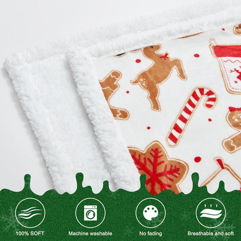 NORD ECO throw on sofa lifestyle scene adding seasonal decor warmth