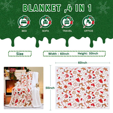 NORD ECO pattern detail with reindeer and snowflakes for holiday style