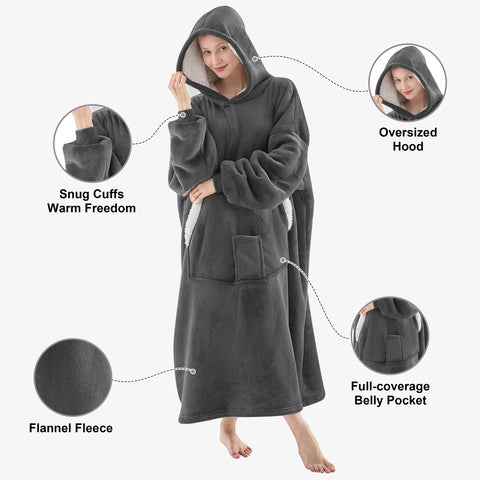 NORD ECO sherpa lining detail showing plush interior warmth retention