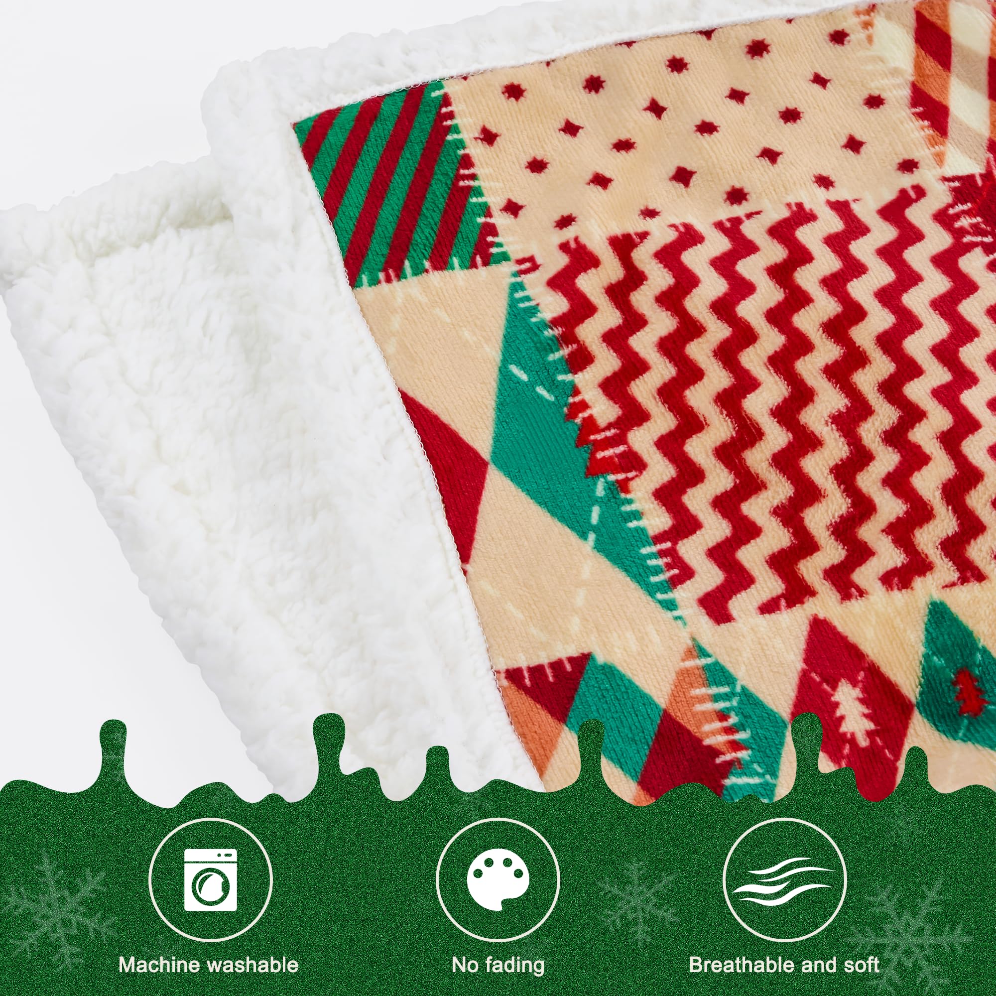NORD ECO blanket beside magazine showing 50 x 60 size scale