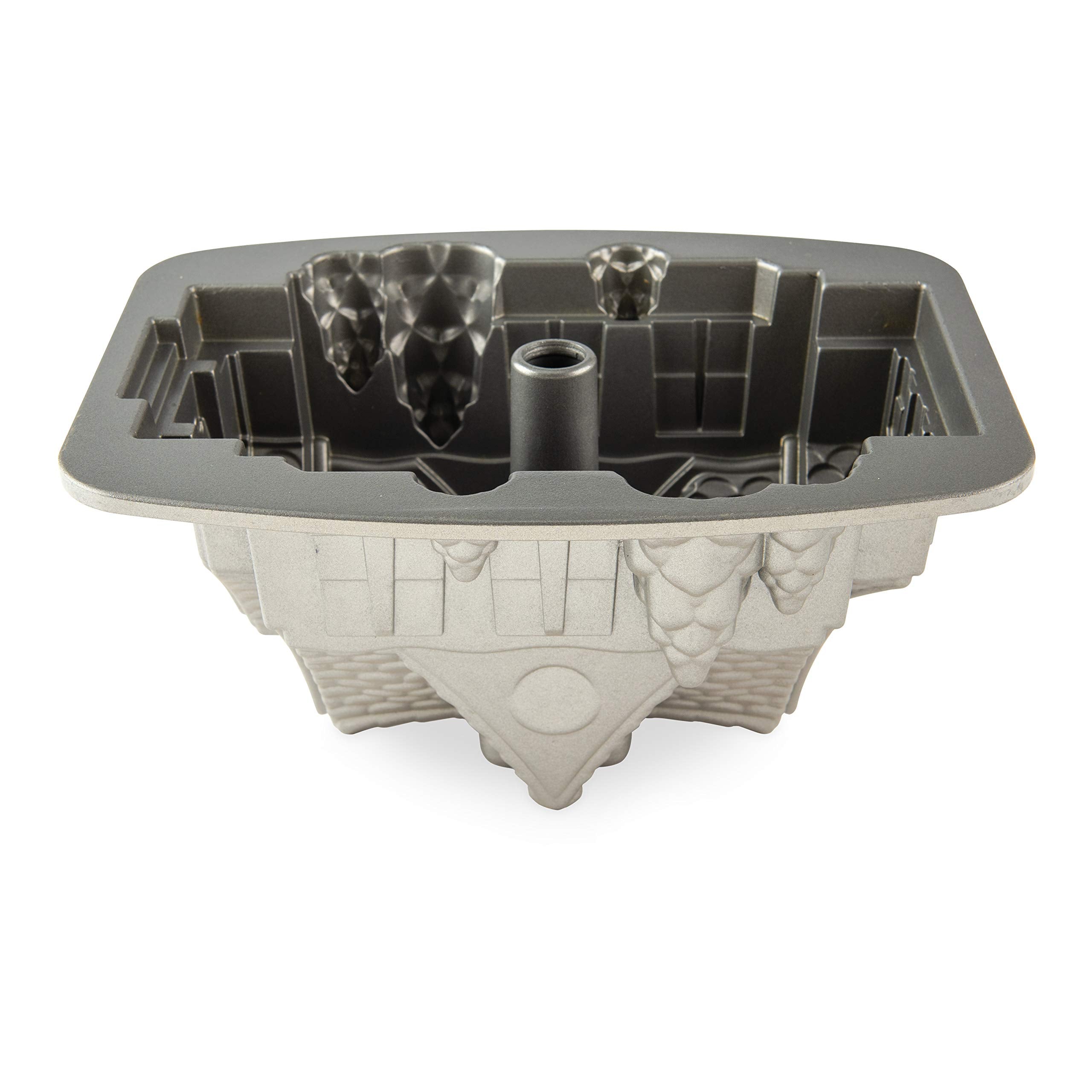 Nordic Ware pan being rinsed showing simple cleaning and maintenance benefit
