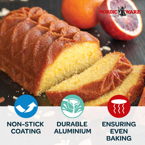 Nordic Ware interior silicone nonstick close-up for easy release and cleanup