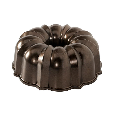 Nordic Ware top view of Bundt opening showing ring geometry for even heat circulation