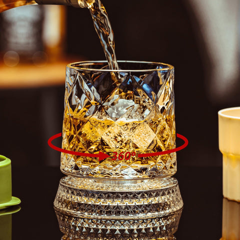 NORIMODA close-up of glass rim clarity and cut for precise sipping
