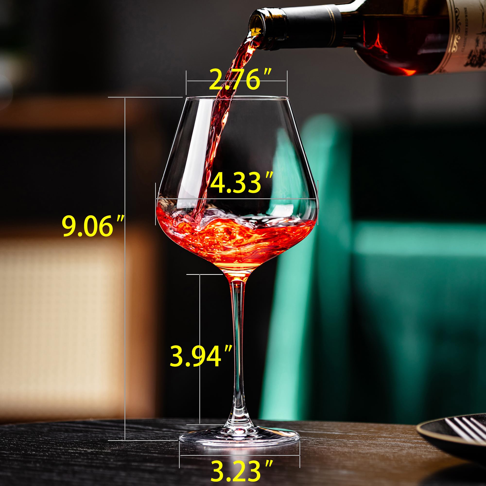 NORIMODA single glass profile highlighting elegant shape and balance