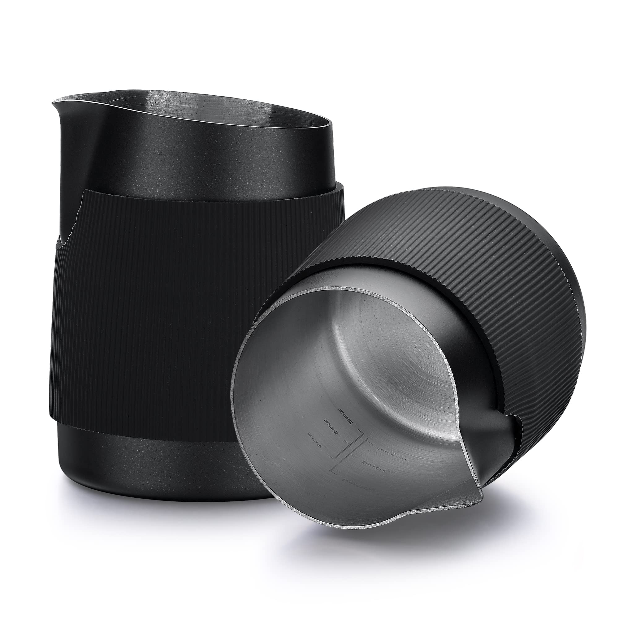 Normcore sharp spout closeup highlighting precise pouring edge