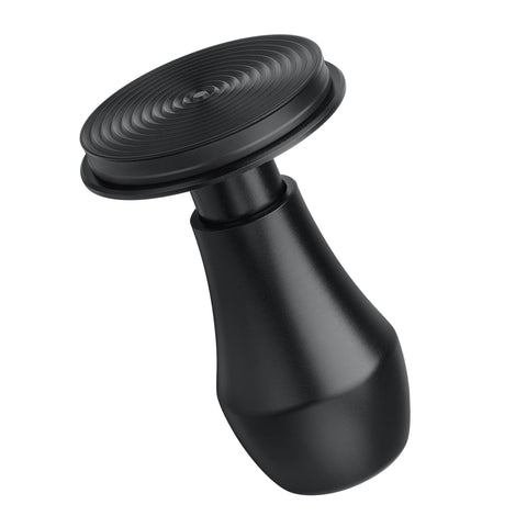 Normcore tamper on included stand keeps base clean between uses