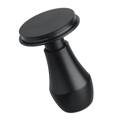Close-up of Normcore titanium PVD flat base reducing grounds cling and improving longevity