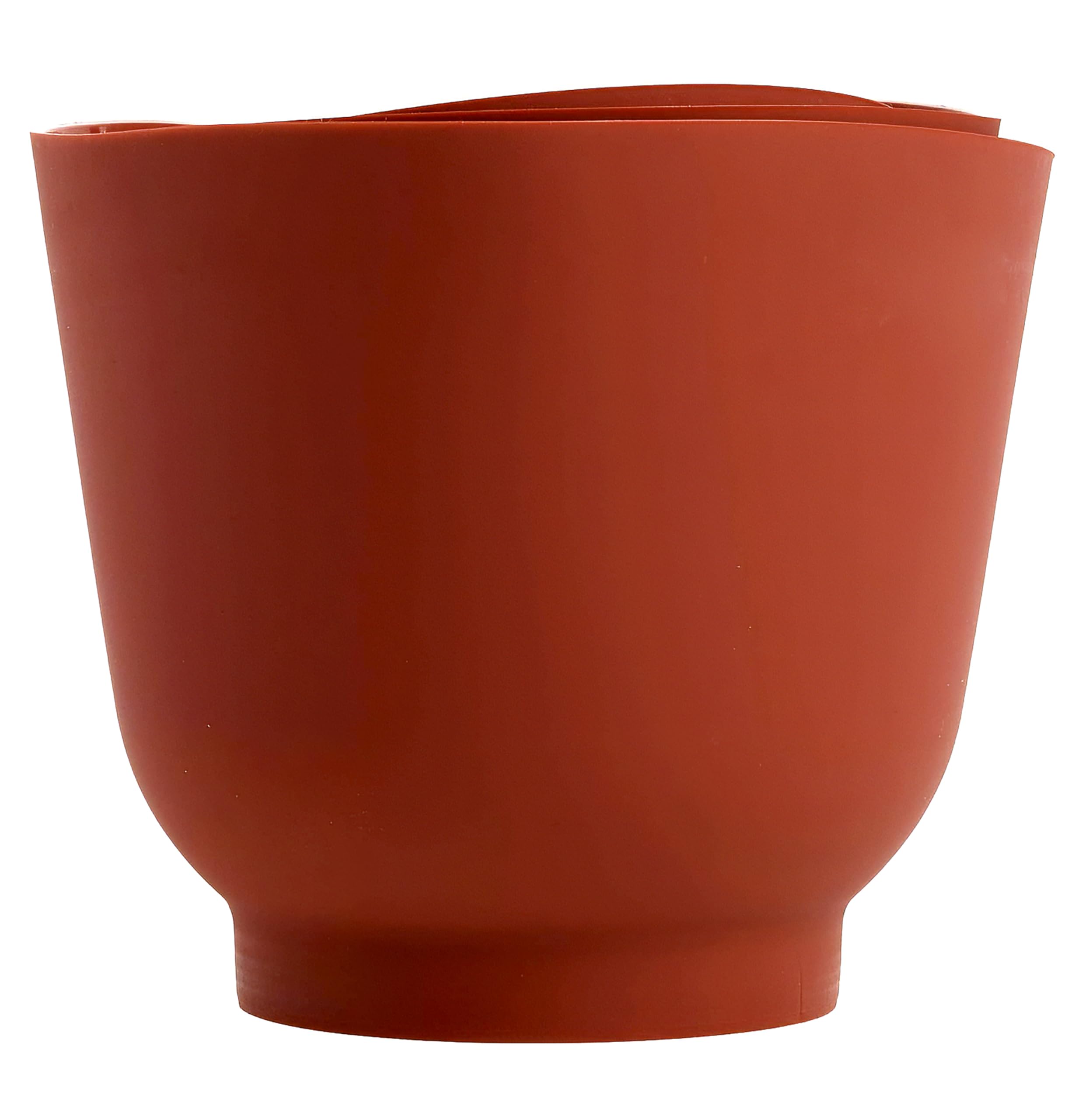 Norpro large bowl used for mixing batter showing stability and capacity