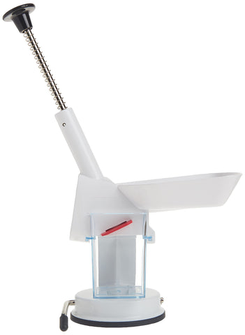 Norpro suction base secured to countertop for stable hands-free use