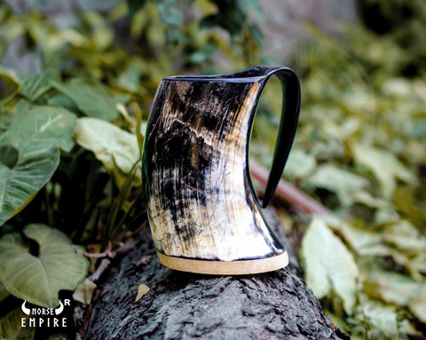 NORSE EMPIRE mug with shot glass and bottle opener for ready-to-serve set