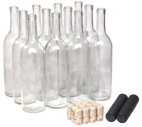 North Mountain Supply front view bottle with cork and capsule showing professional finish