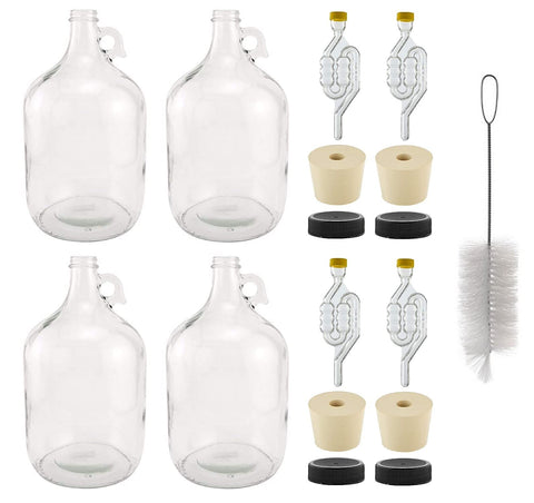 North Mountain Supply front view showing four jugs and accessories for immediate use