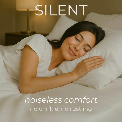 NORTHERNFARE elastic deep pocket fitted skirt demonstrating secure 18-inch mattress fit