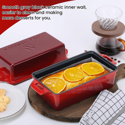 Northriver Casting loaf pan in a styled kitchen with bread showing aesthetic and gifting benefit