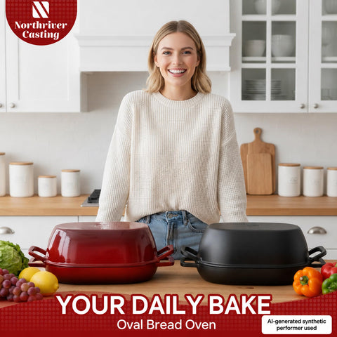 Northriver Casting styled on a table serving bread showing presentation and gift appeal