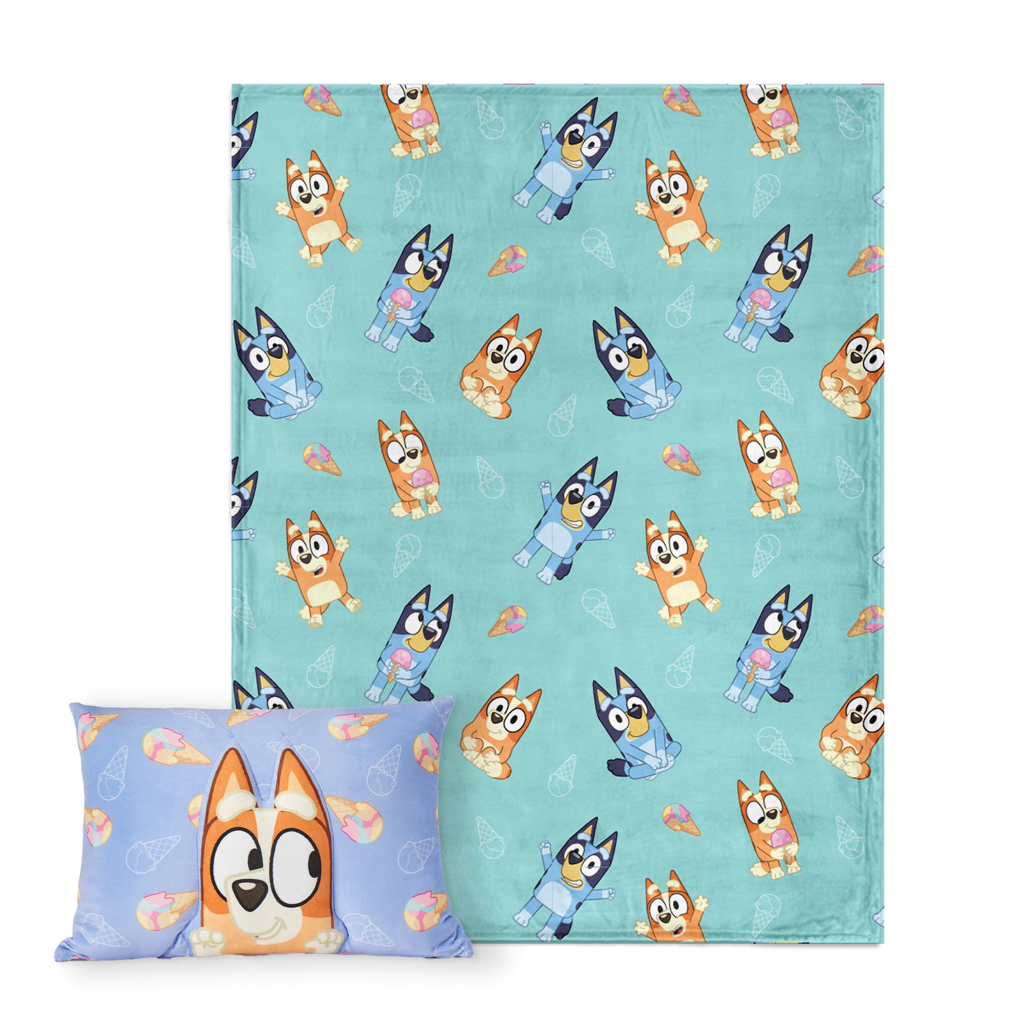 Northwest Bluey front packaging showing characters and set — bright gift appeal