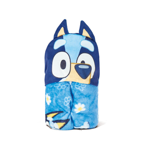 northwest Bluey fabric closeup highlighting silky-touch softness