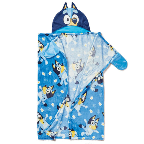northwest Bluey hood detail with 3D ears for imaginative play