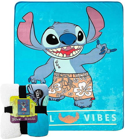Northwest Lilo and Stitch printed front showing vibrant design and cozy comfort
