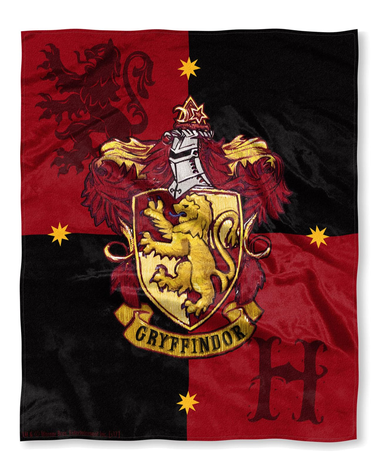 Northwest Gryffindor front view showing bold crest and vibrant colors for display