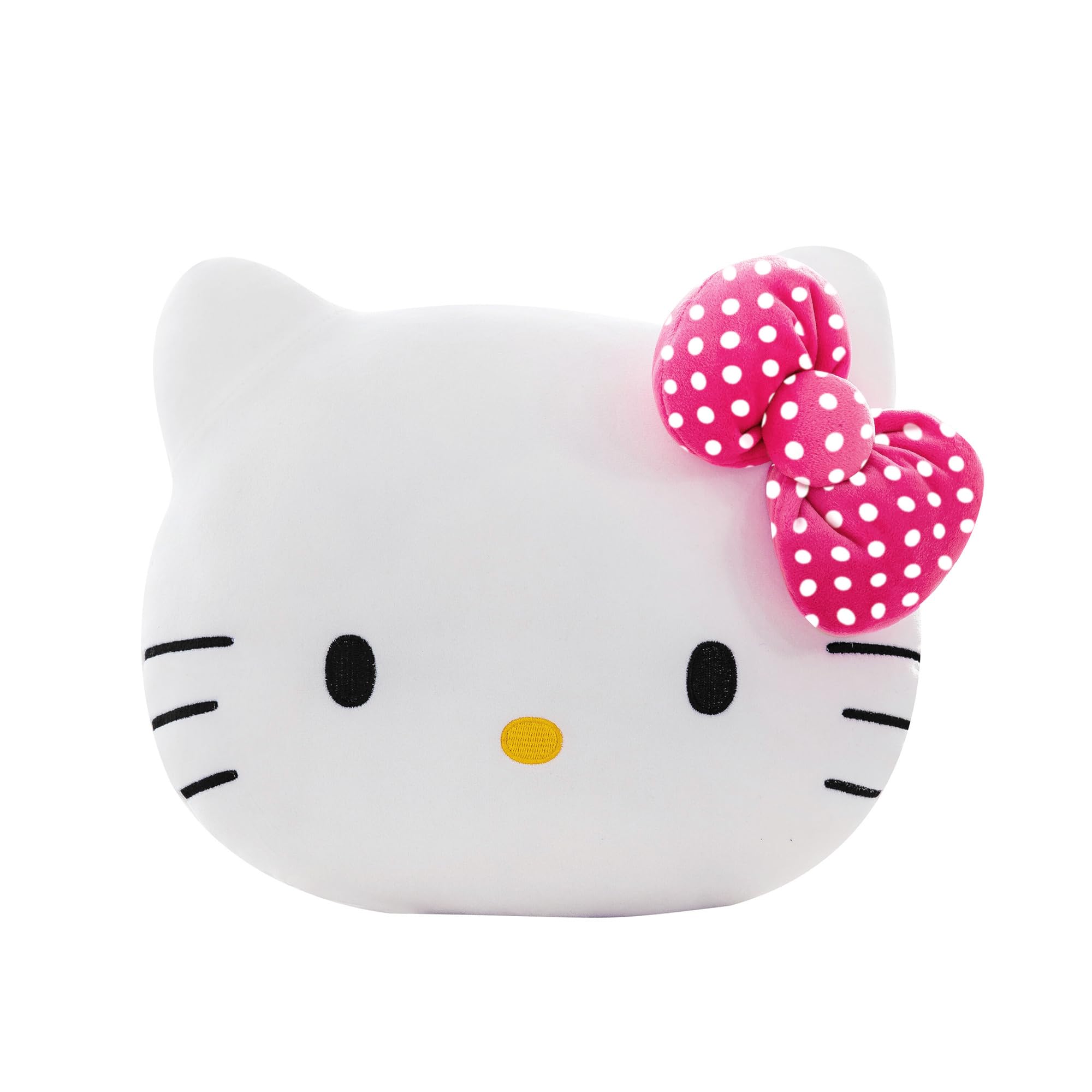 Northwest Hello Kitty front view showing cloud shape and cute bow for decor appeal