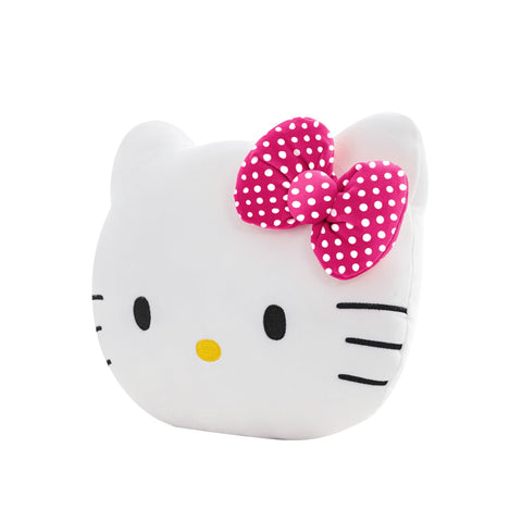 Northwest Hello Kitty pillow placed on bed adding playful comfort to room