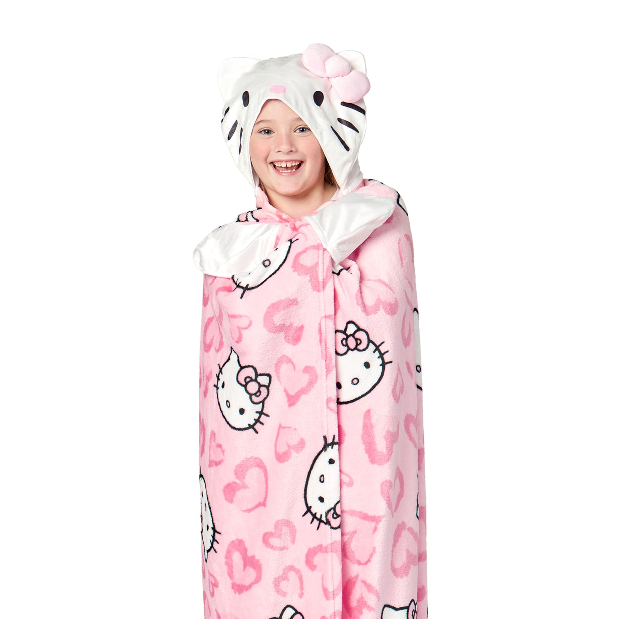 Northwest Hello Kitty front packaging showing colorful print and product benefit cozy design