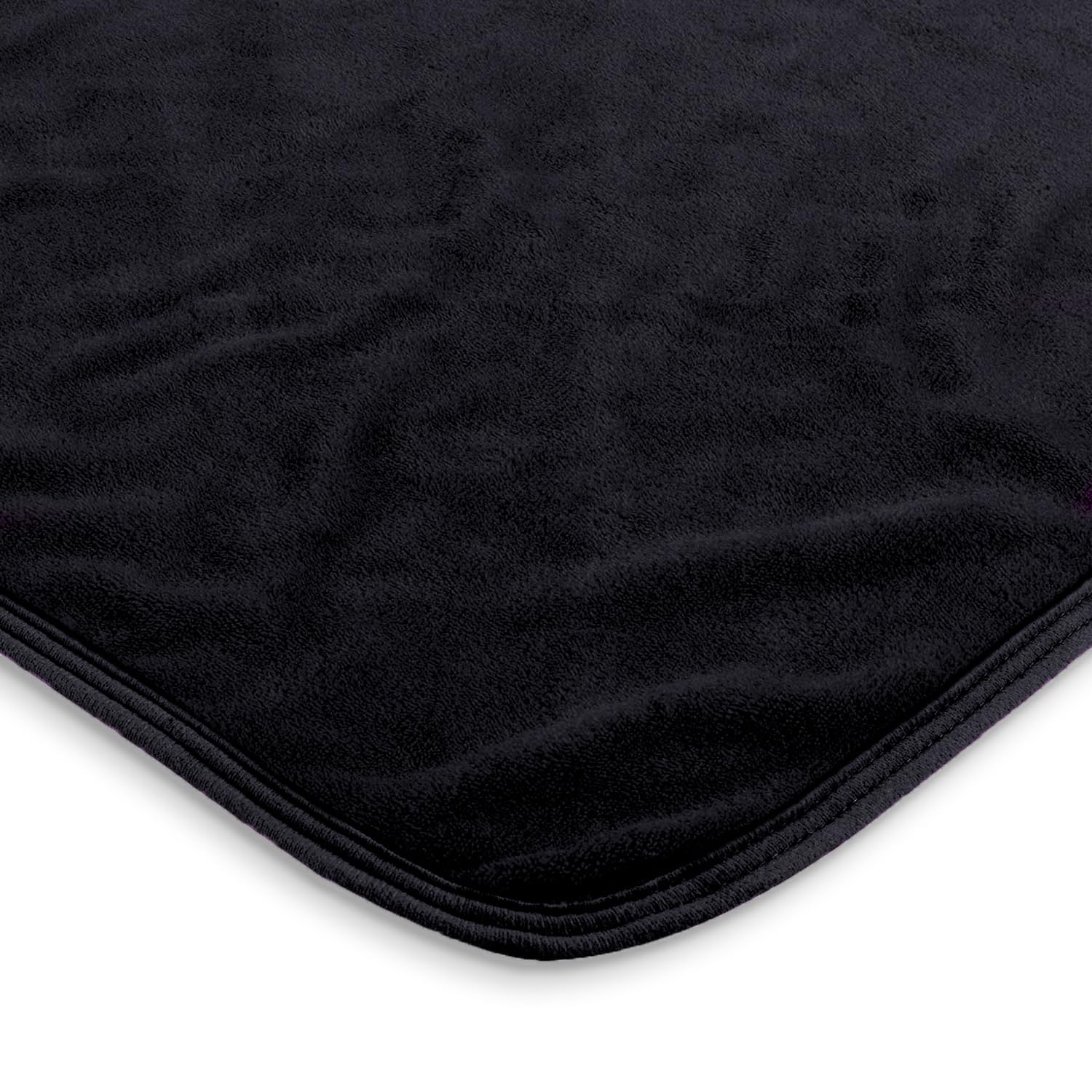 Northwest Iron Man throw close-up texture revealing silky touch and soft comfort