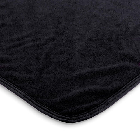 Northwest Iron Man throw close-up texture revealing silky touch and soft comfort